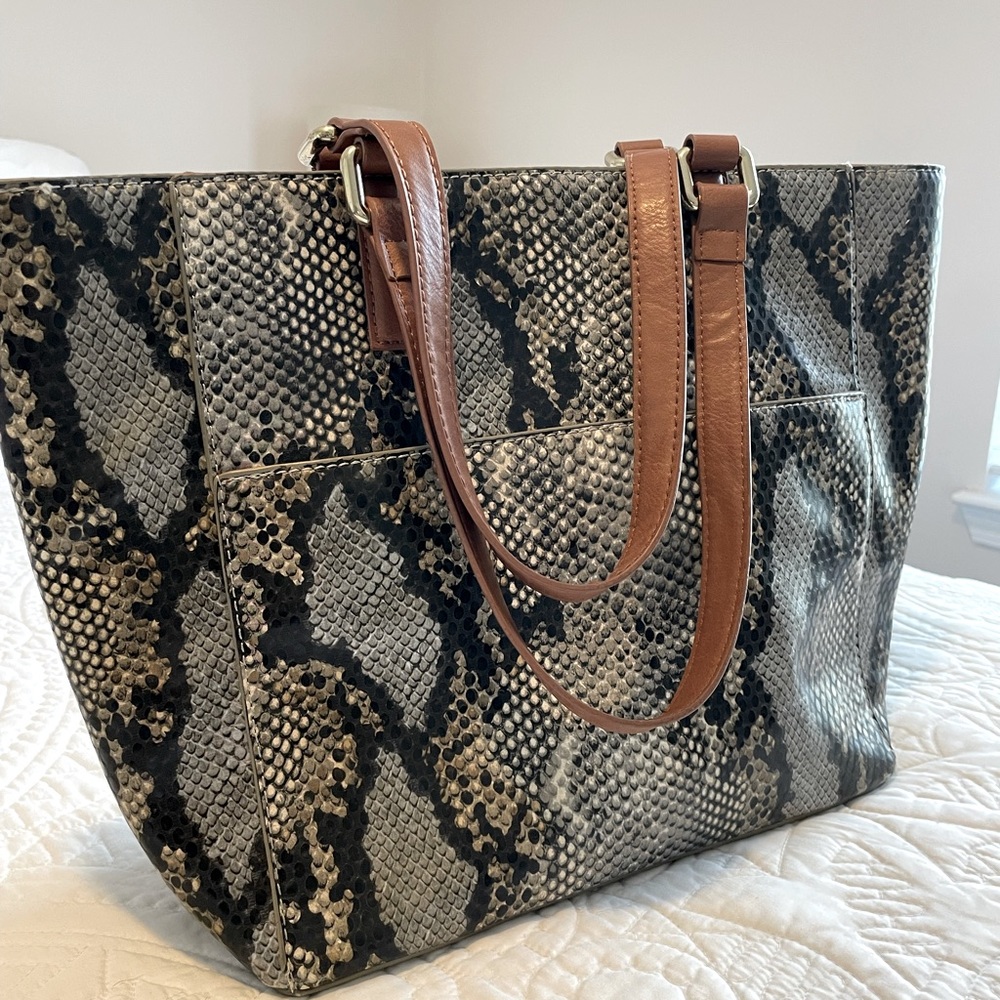 Liz Claiborne Snake Print Bag